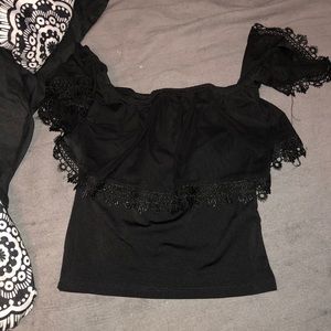 A black shirt